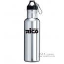 RICO不銹鋼運動水壺不銹鋼色750CC			 