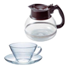 冰咖啡壺/奶泡器組/玻璃茶杯