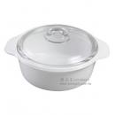 樂美雅-純白陶瓷耐熱鍋2公升