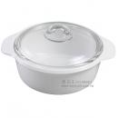 樂美雅-純白陶瓷耐熱鍋3.5公升